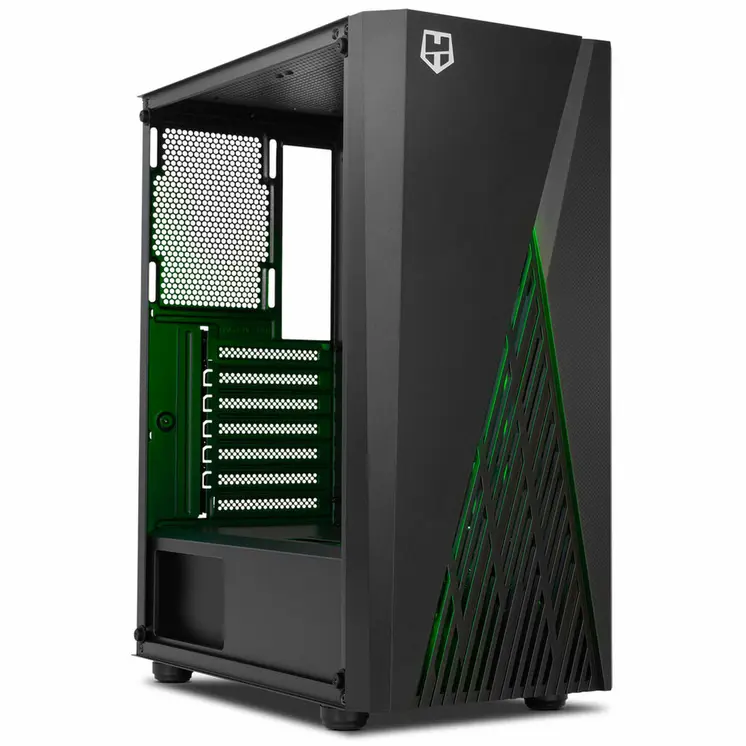 ATX Semi-tower Box Nox-Xtreme NXHUMMERFROST Black ATX