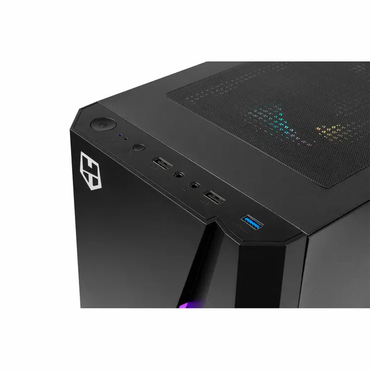 ATX Semi-tower Box Nox-Xtreme NXHUMMERFROST Black ATX
