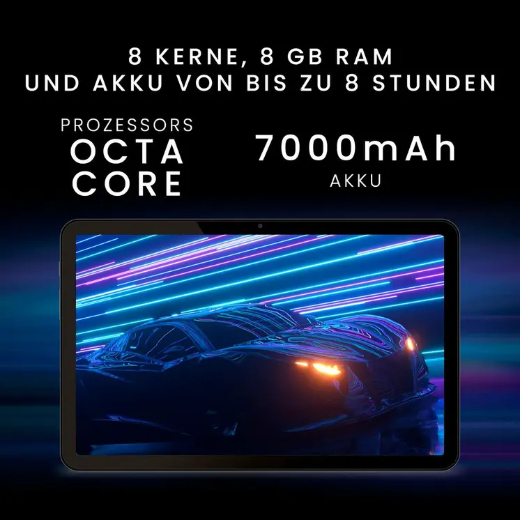 Tablet SPC GRAVITY 4 8 GB RAM 128 GB Grey Mediatek MT8183