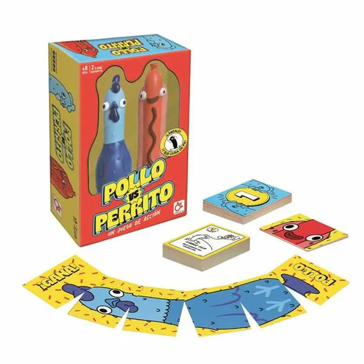 Board game Mercurio Pollo VS Perrito ES