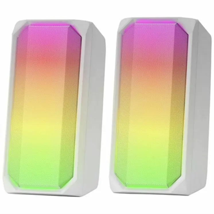 Portable Bluetooth Speakers Mars Gaming MSRGBW White 15 W 4 W