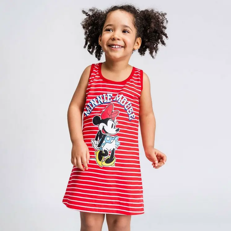 Dress Minnie Mouse Red