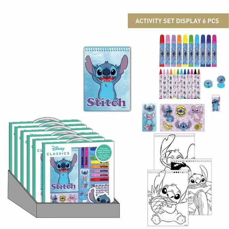 Pencils Stitch Blue