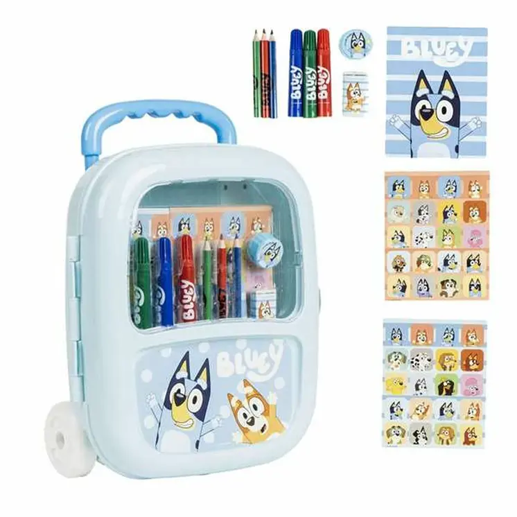 Stationery Set Bluey Blue