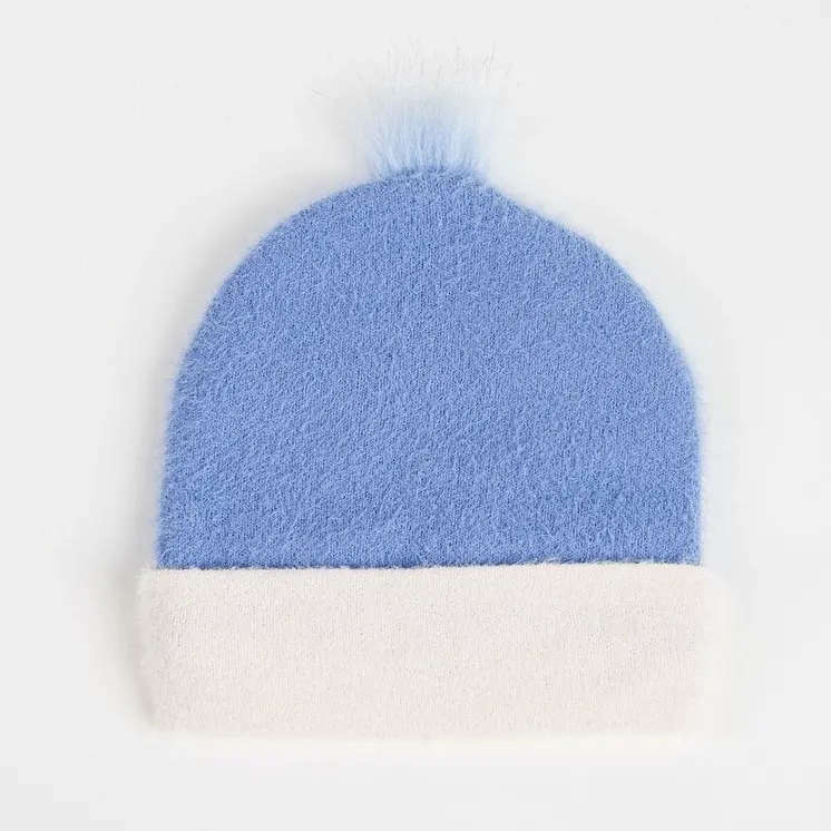 Child Hat Stitch Blue