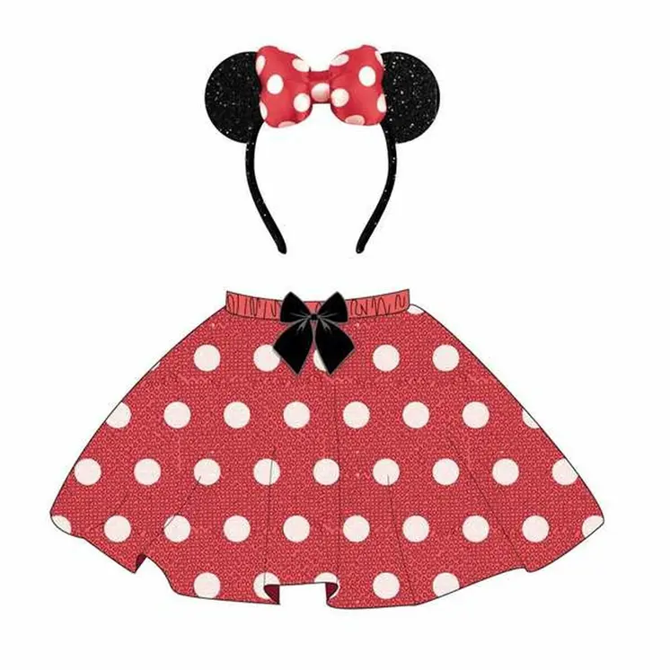 Headband Minnie Mouse Red