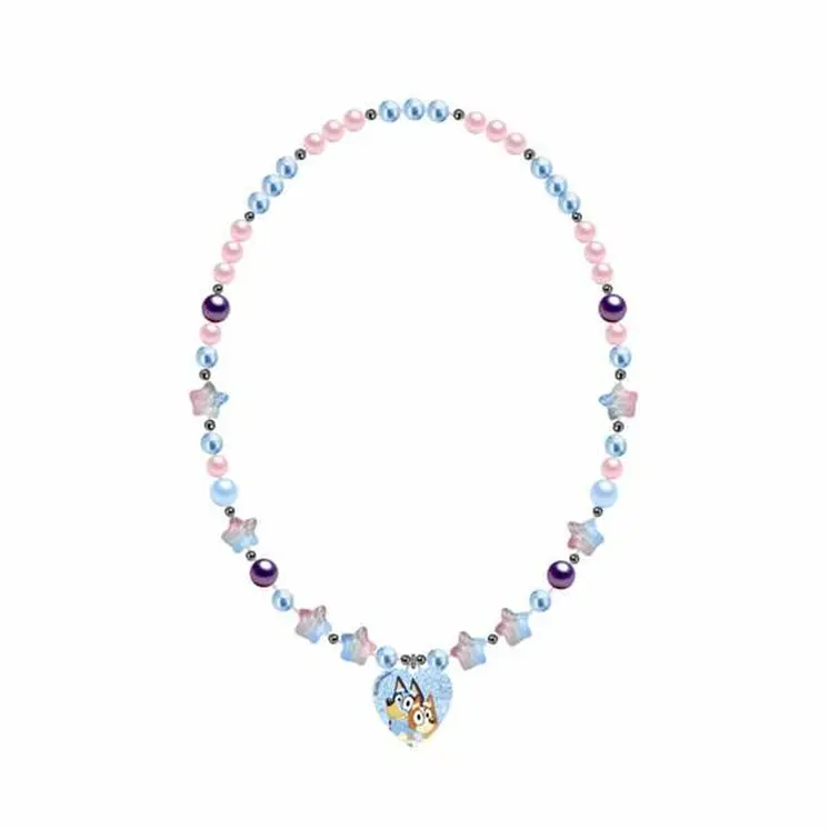 Girl's Necklace Bluey Blue
