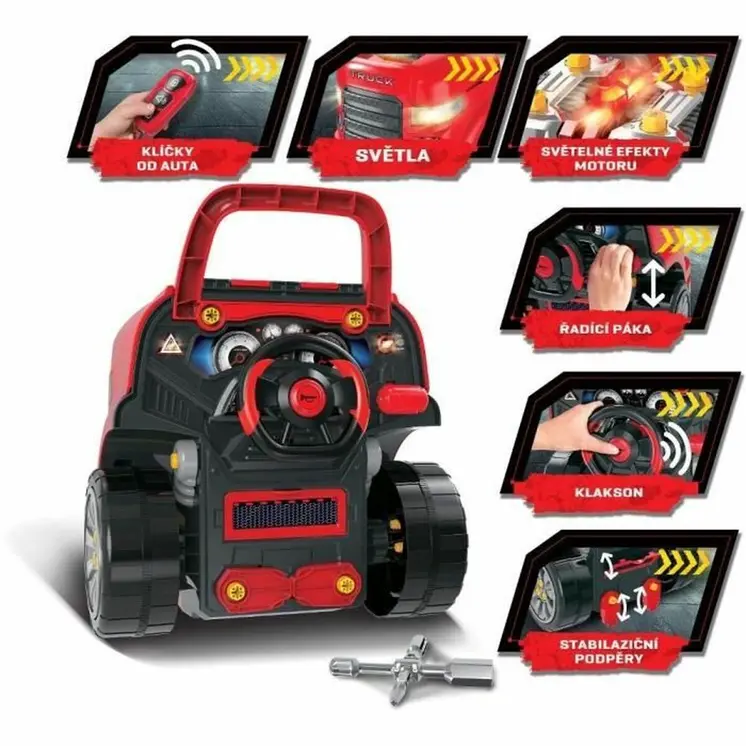 Set of tools for children Buddy Toys 47 x 40 x 39 cm Mobile Workshop 61 Pieces