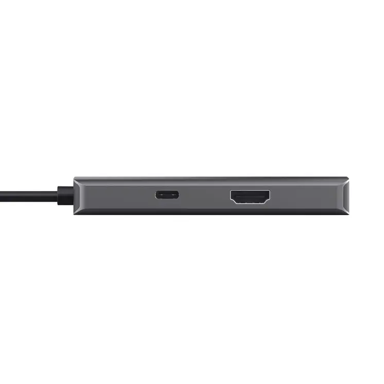 USB Hub Trust 24968 Silver (1 Unit)