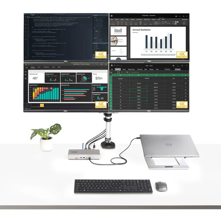 Keyboard case Startech 132UE-TB4USB4DOCK