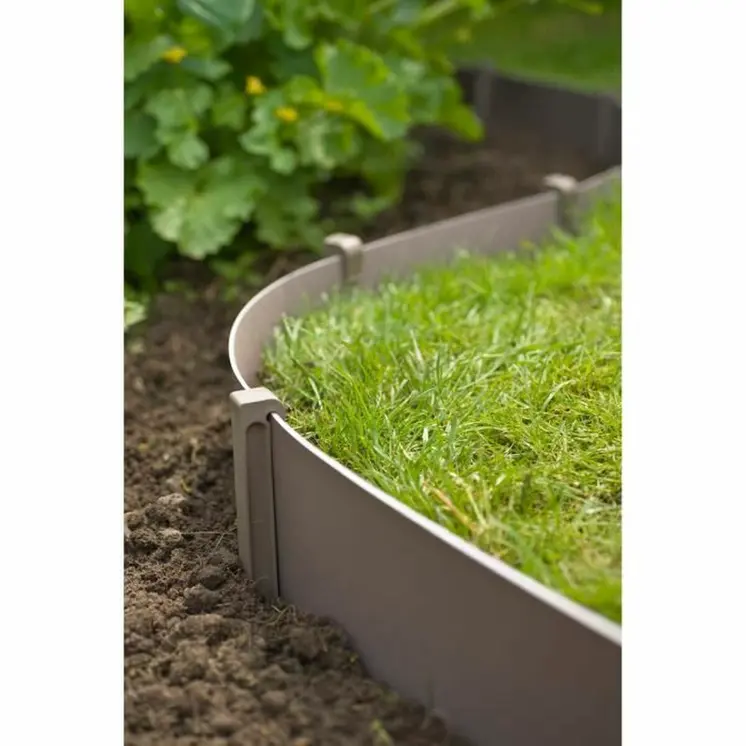 Separator Nature 6040635 Grey Polyethylene Plastic