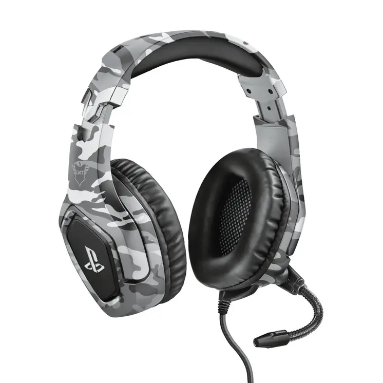 Wireless Headphones Trust 23531 GXT488 Grey