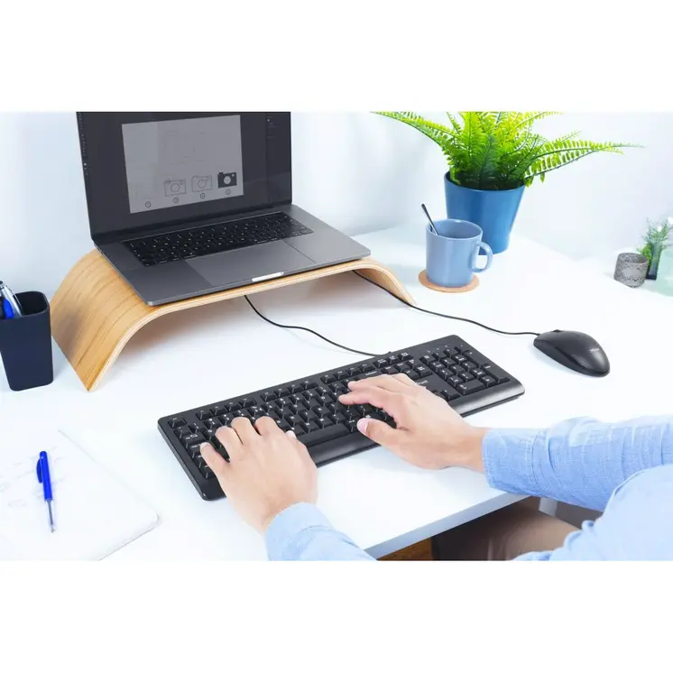 Keyboard Trust 23880 Black English EEUU QWERTY