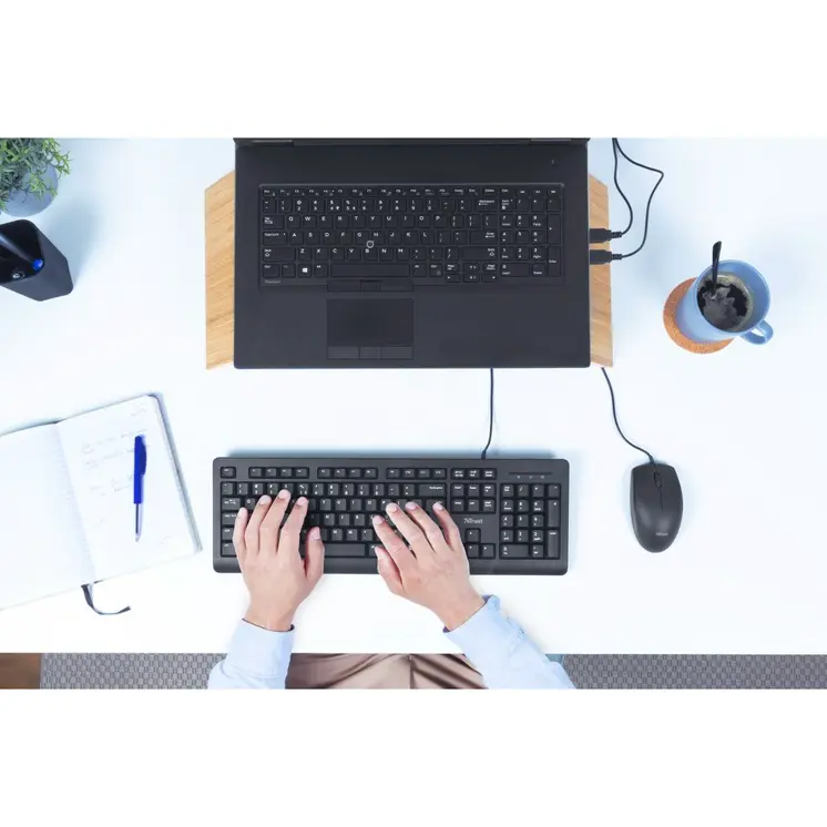 Keyboard Trust 23880 Black English EEUU QWERTY