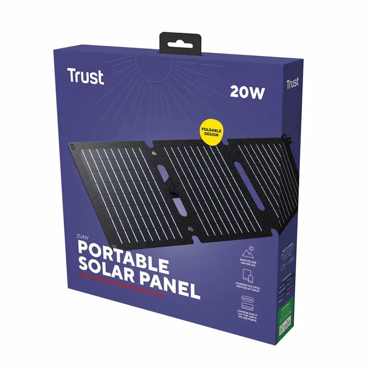 Photovoltaic solar panel Trust Zuny 20 W