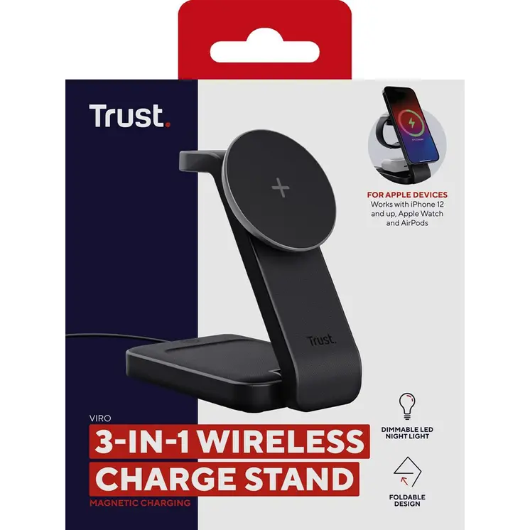 Dockstation Trust 25464 Black 20 W (1 Unit)