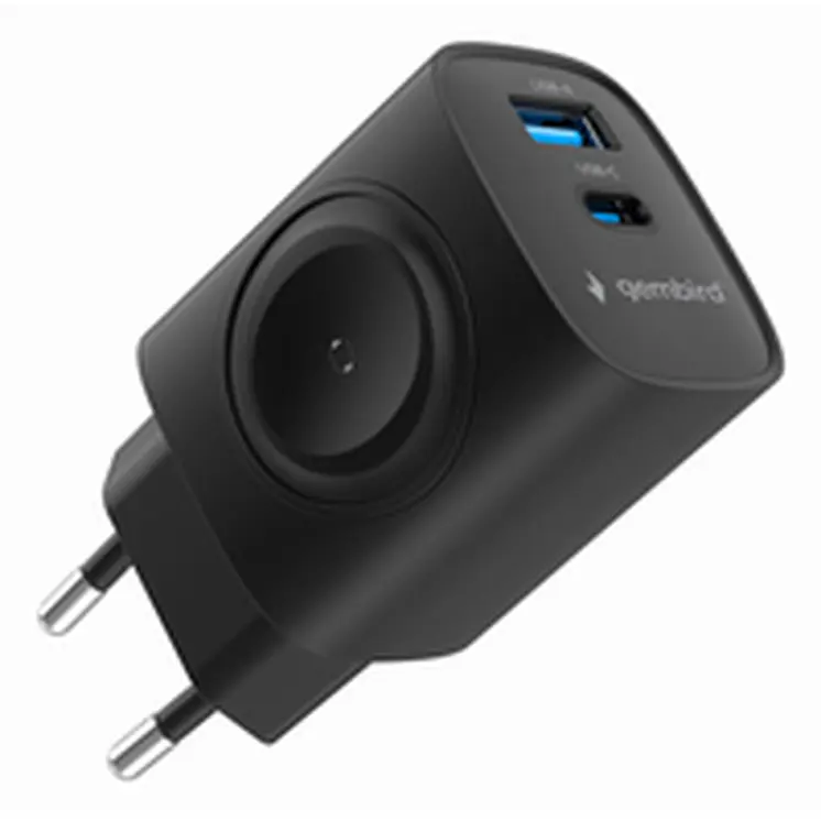 Wall Charger GEMBIRD TA-UC-PDQCW20-01-BK
