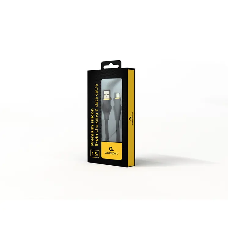 Charger GEMBIRD CC-USB2S-AM8PM-1.5M-BK