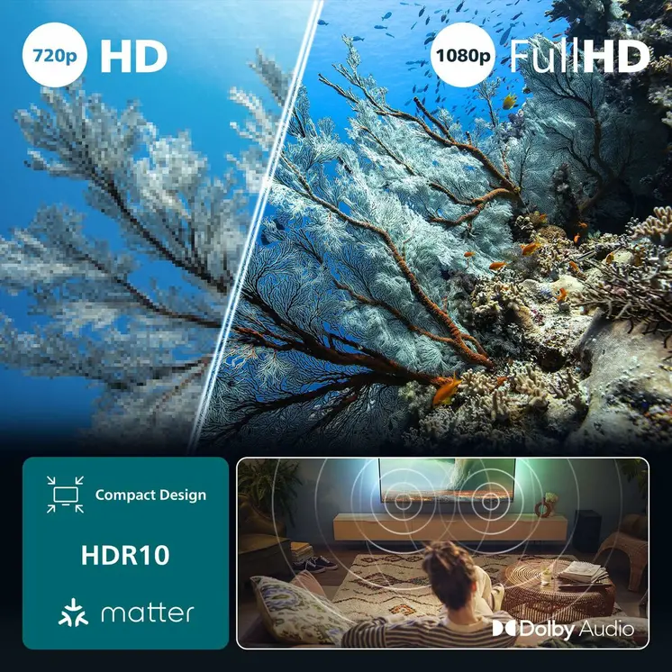 Smart TV Philips 32PFS6900/12 Full HD 32" LED HDR
