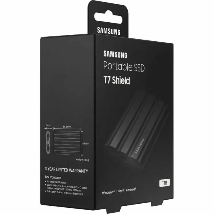 External Hard Drive Samsung MU-PE1T0S 2,5" 1 TB SSD