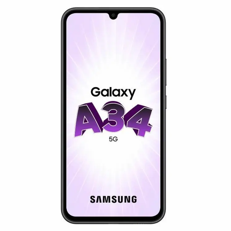 Smartphone Samsung A34 5G 6,6" 6 GB RAM 128 GB Black Grey Steel