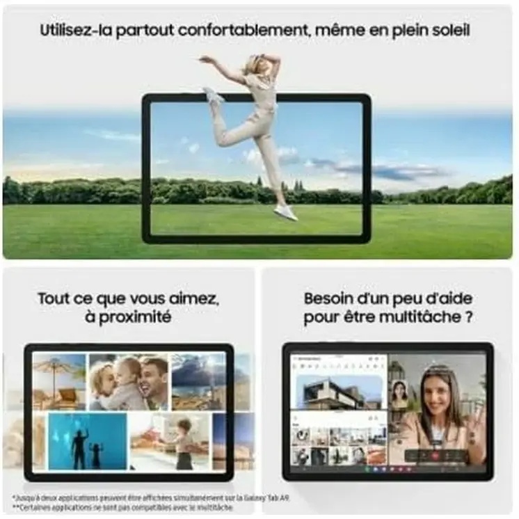 Tablet Samsung 11" 8 GB RAM 128 GB Navy Blue