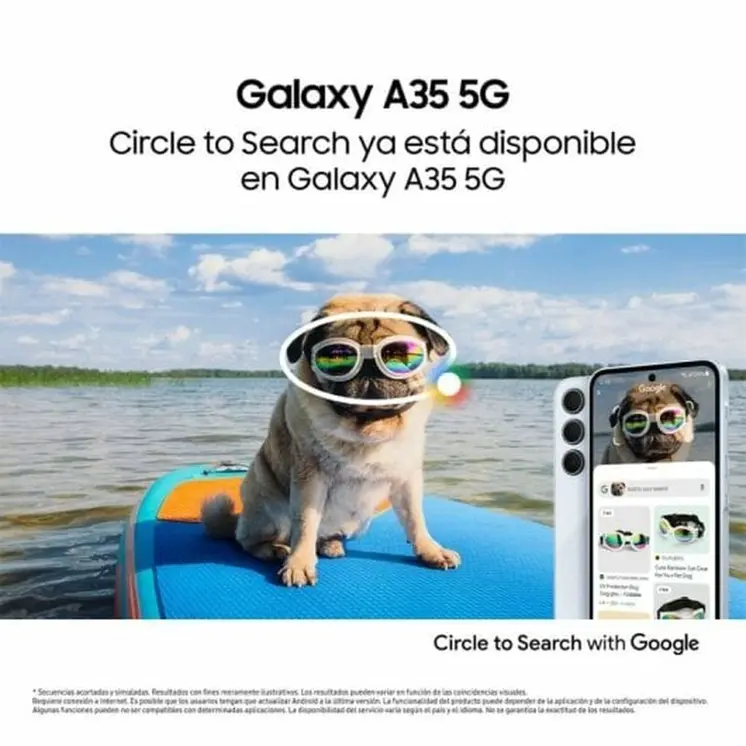 Smartphone Samsung Galaxy A35 6,6" 6 GB RAM 128 GB Lilac