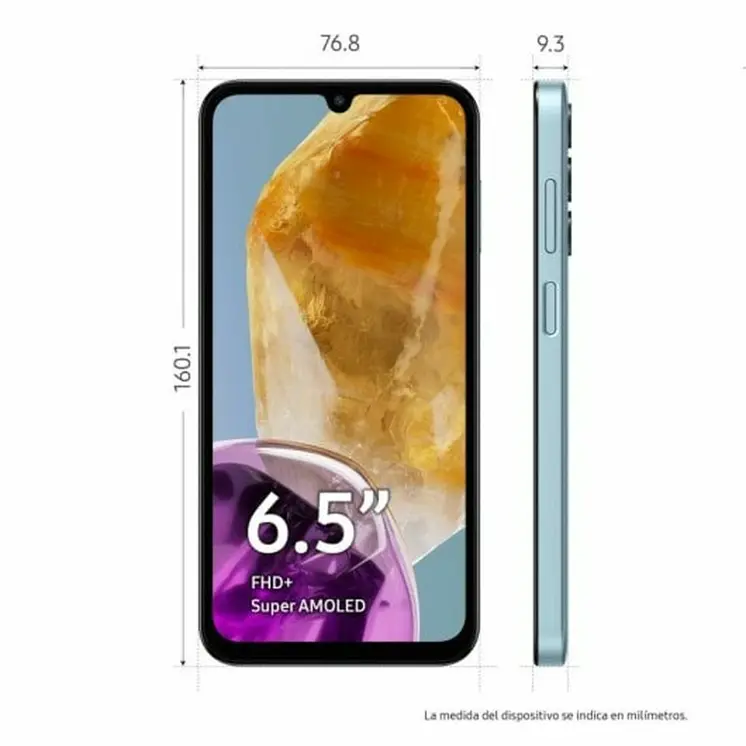 Smartphone Samsung SM-M156BLBUEUE 6,1" 4 GB RAM 128 GB Blue
