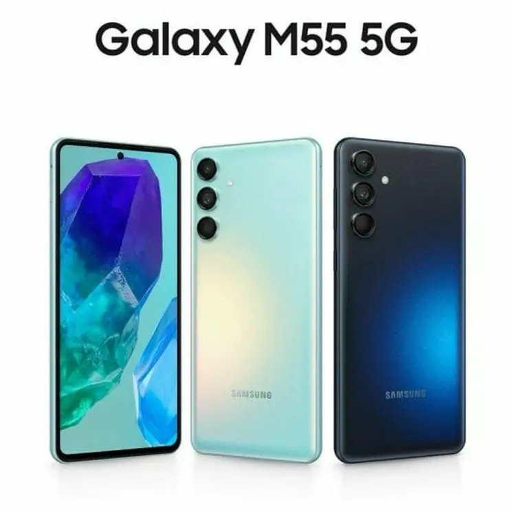 Smartphone Samsung Galaxy M55 5G 6,7" Octa Core 8 GB RAM 256 GB Blue