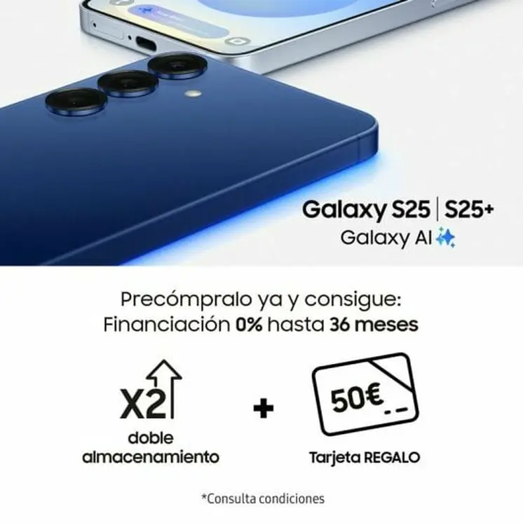 Smartphone Samsung SM-S936BDBDEUE 6,7" Qualcomm Snapdragon 8 Elite 12 GB RAM 256 GB Blue