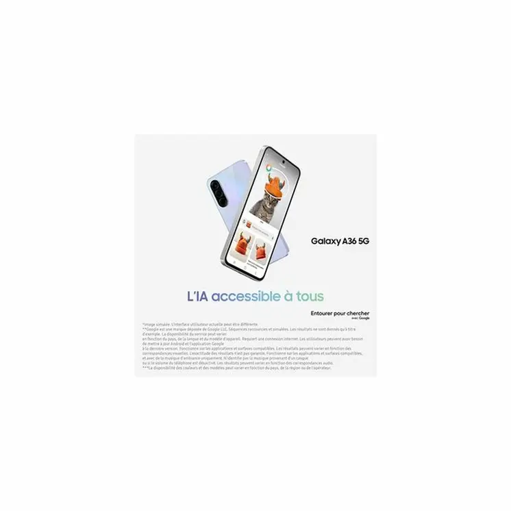 Smartphone Samsung 6,7" 6 GB RAM 128 GB Lavendar