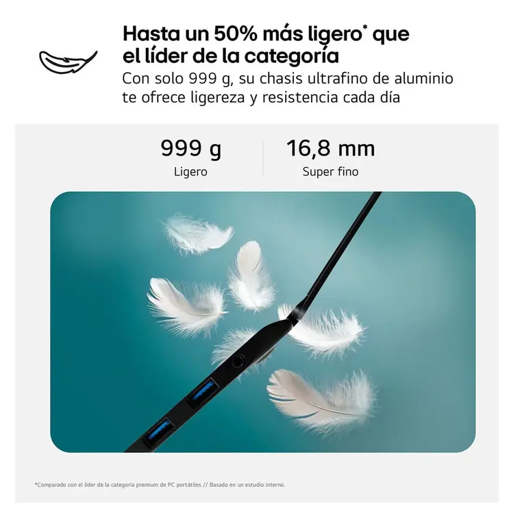 Laptop LG 14ZD90RU-G.AX55B 14" i5-1334U 16 GB RAM 512 GB SSD Spanish Qwerty