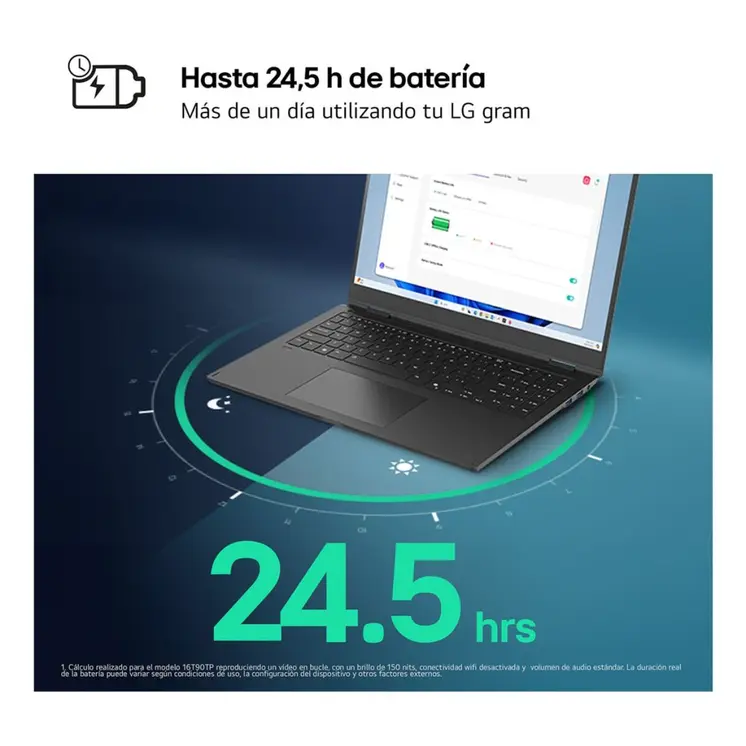 Laptop LG 14ZD90RU-G.AX55B 14" i5-1334U 16 GB RAM 512 GB SSD Spanish Qwerty