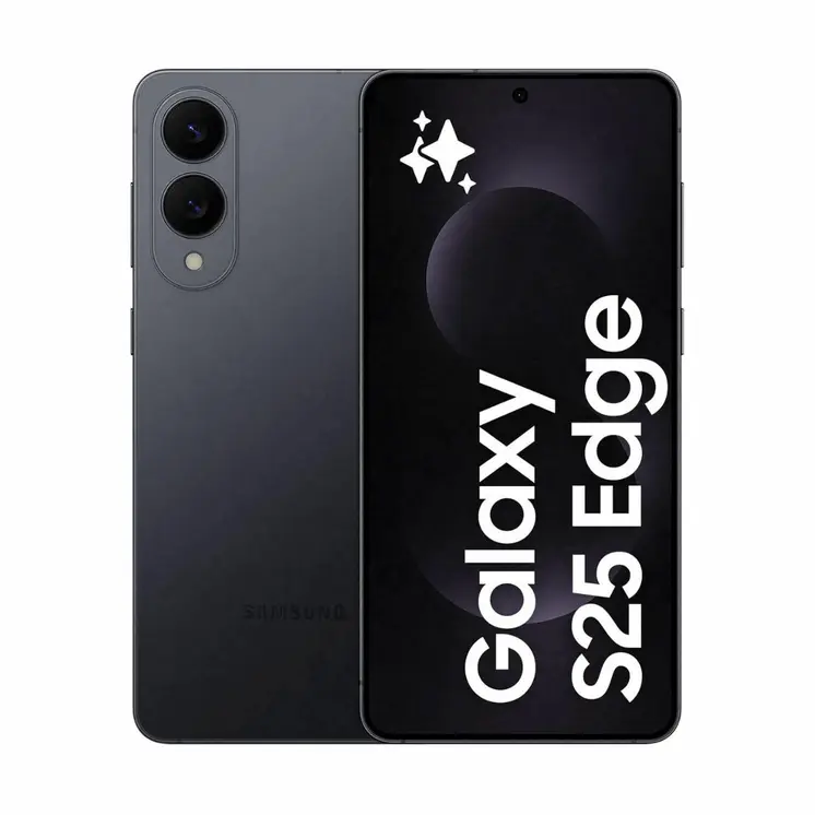 Smartphone Samsung GALAXY S25 EDGE 6,7" Qualcomm Snapdragon 8 Elite 12 GB RAM 256 GB Black