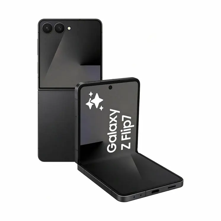 Smartphone Samsung Galaxy Z Flip7 12 GB RAM 256 GB Black 6,8"