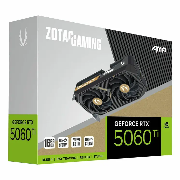Graphics card Zotac ZT-B50620F-10M geforce rtx 5060 ti 16 GB