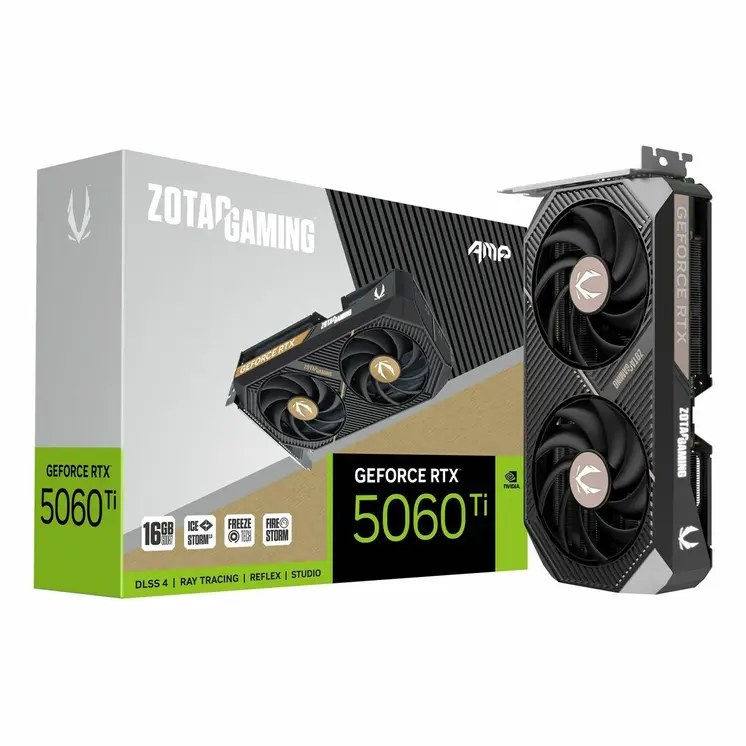 Graphics card Zotac ZT-B50620F-10M geforce rtx 5060 ti 16 GB