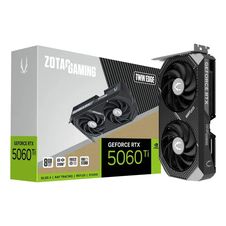 Graphics card Zotac ZT-B50610E-10M geforce rtx 5060 ti 8 GB