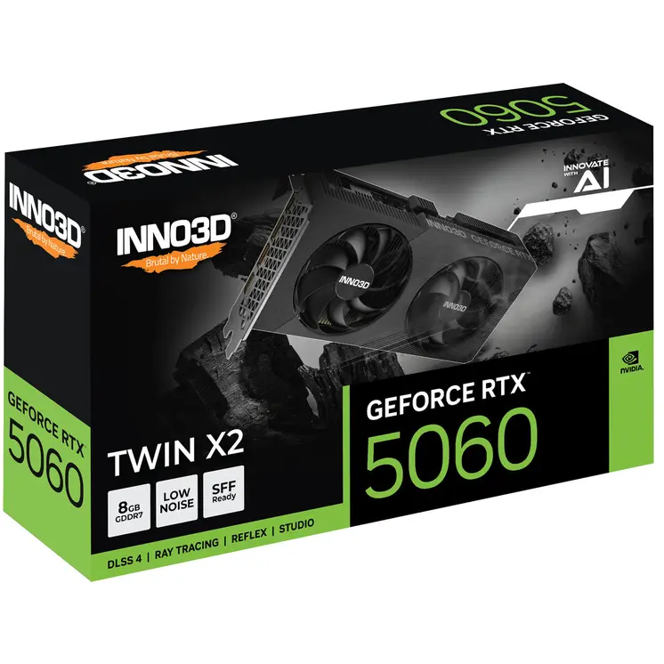Graphics card INNO3D N50602-08D7-195071N 8 GB GDDR7