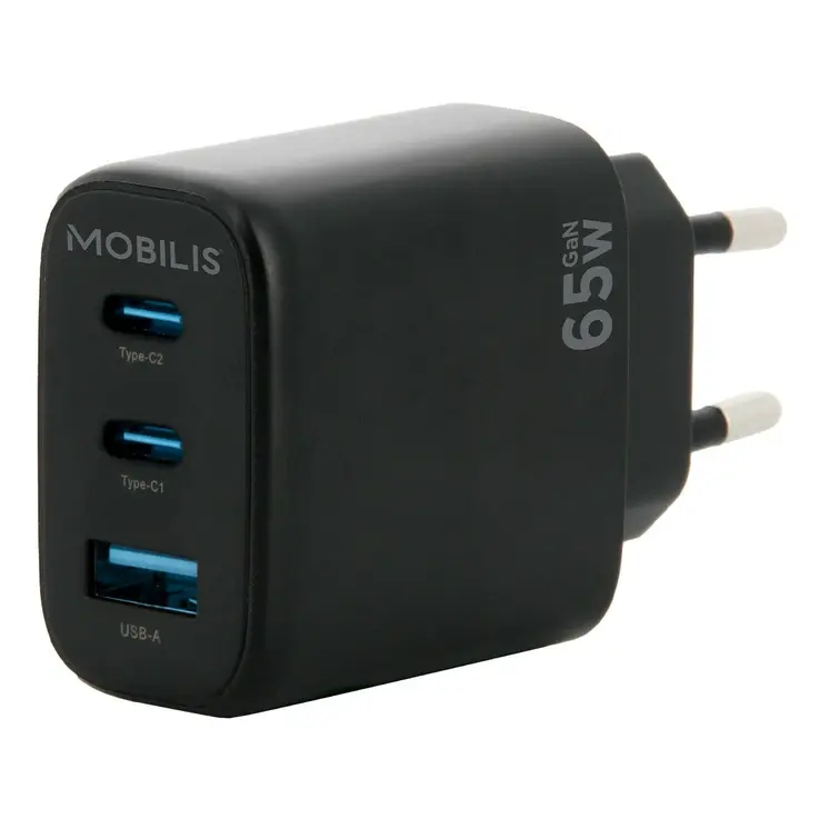 Portable charger Mobilis 001364 Black