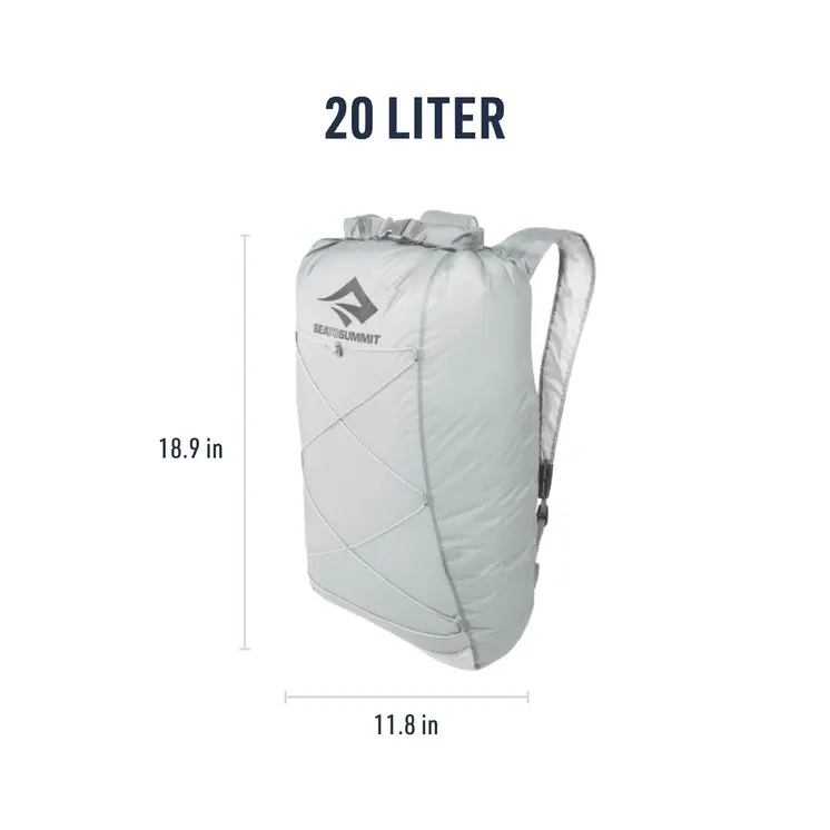 Mountain Backpack Sea to Summit Ultra-Sil Dry Day Pack Grey Silver 22 L