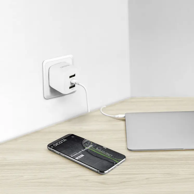 Wall Charger Dicota D32069 White 32 W