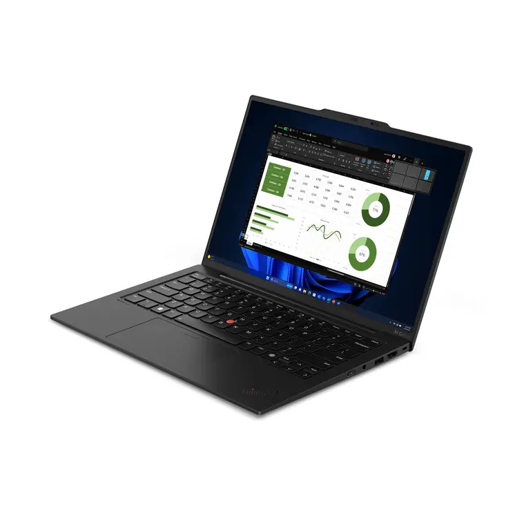 Laptop Lenovo X1 CARBON G12CORE ULTRSYST 14" Intel Core Ultra 7 155u 32 GB RAM 1 TB SSD Spanish Qwerty