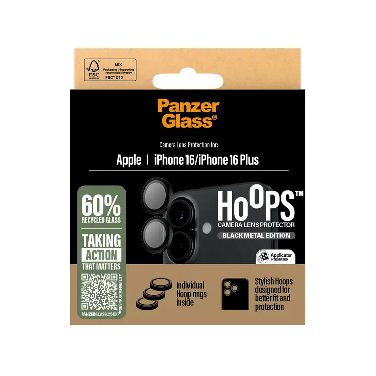 Mobile Screen Protector Panzer Glass iPhone 16 P Apple