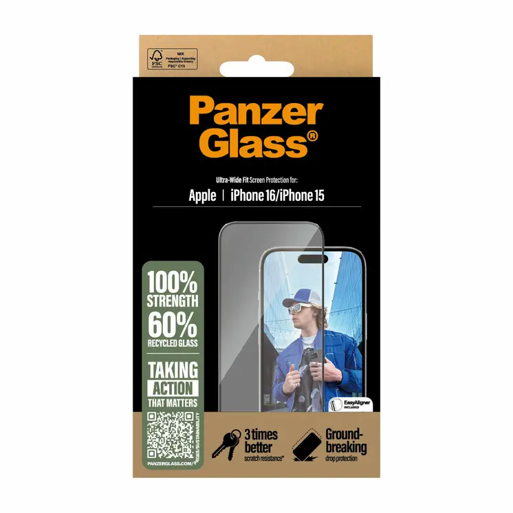 Screen Protector Panzer Glass 2861 Apple