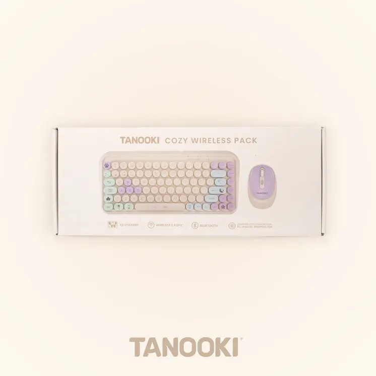 Keyboard and Mouse FR-TEC TNK4001 QWERTY