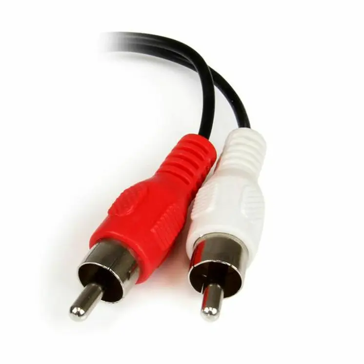Audio Jack (3.5mm) to 2 RCA Cable Startech MUFMRCA 15 cm