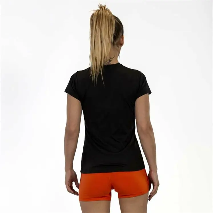 Short-sleeve Sports T-shirt Joma Sport Combi Black