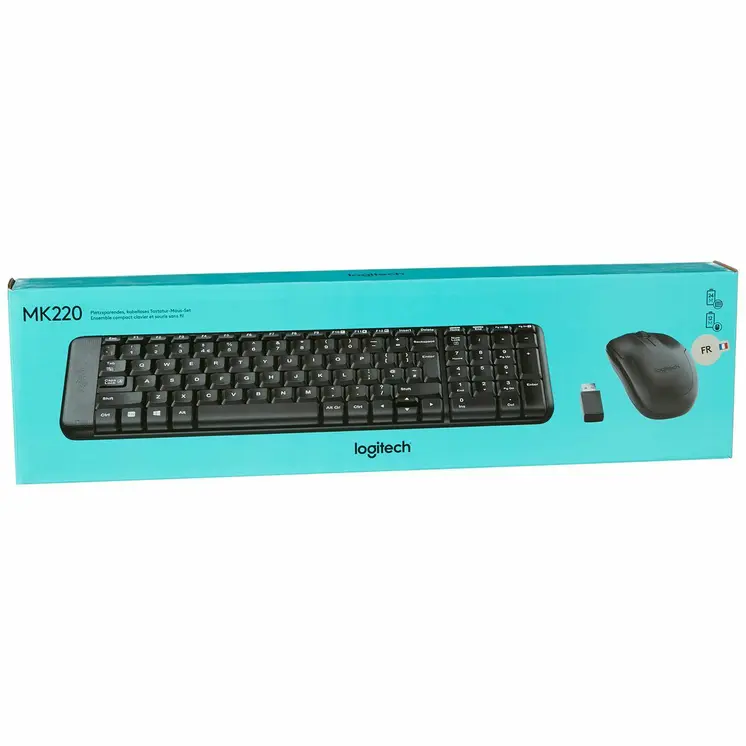 Keyboard Logitech 920-008318 Black Spanish Qwerty