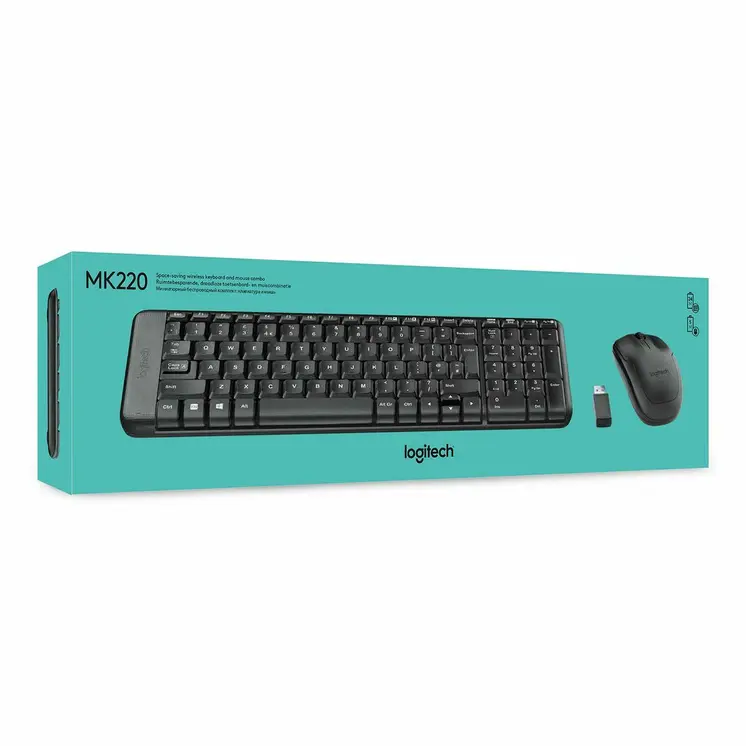 Keyboard Logitech 920-008318 Black Spanish Qwerty
